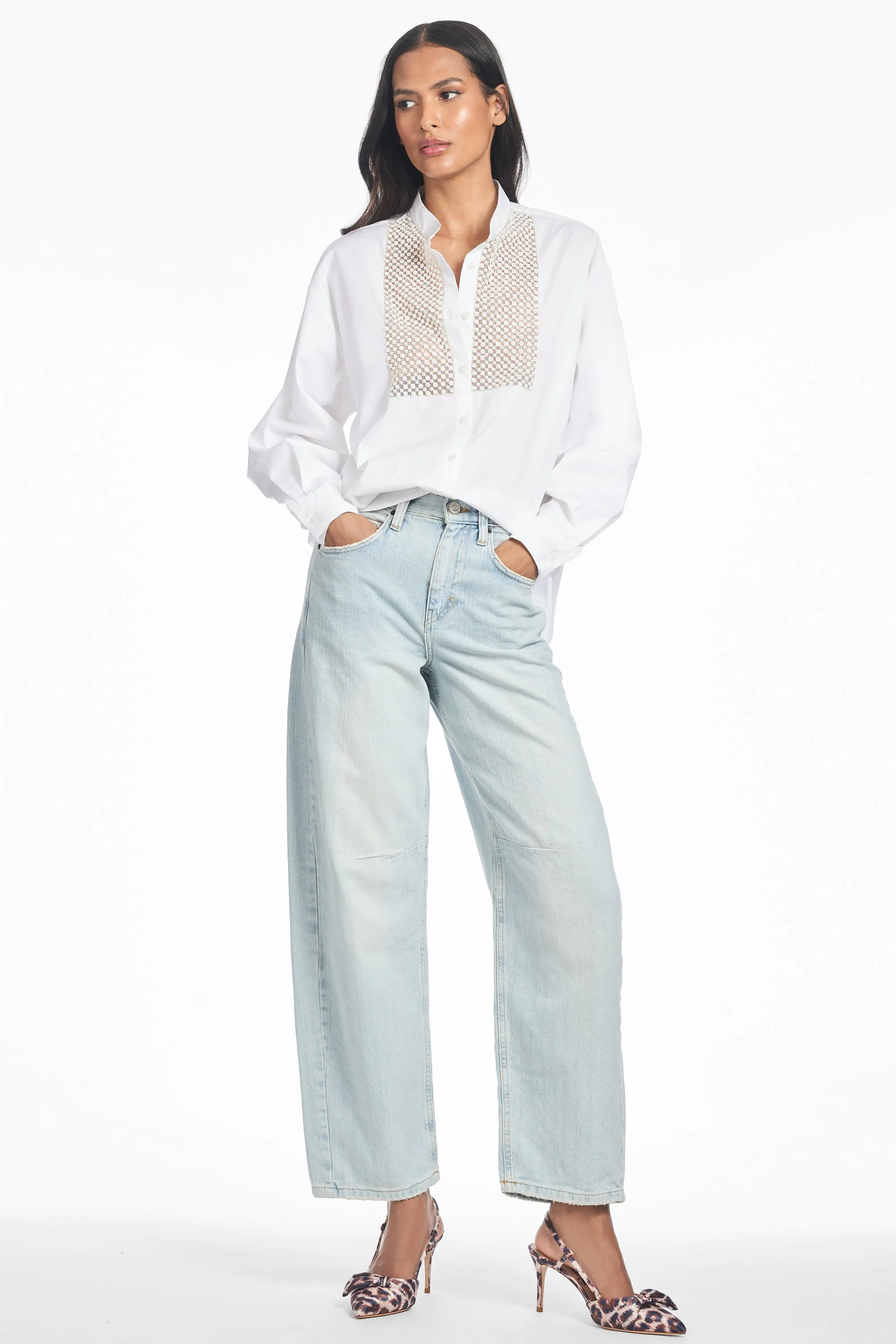 EMORY TOP - WHITE