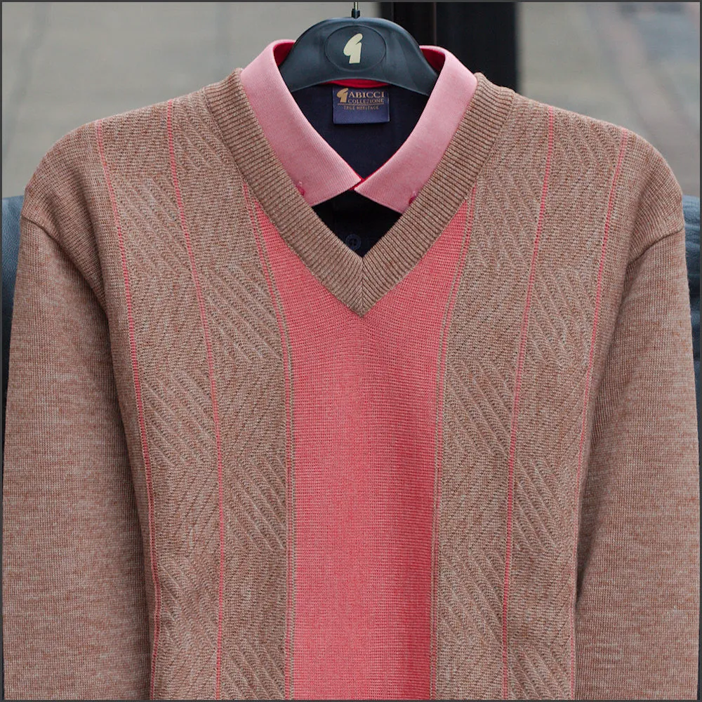 Gabicci M01 Walnut V Neck^
