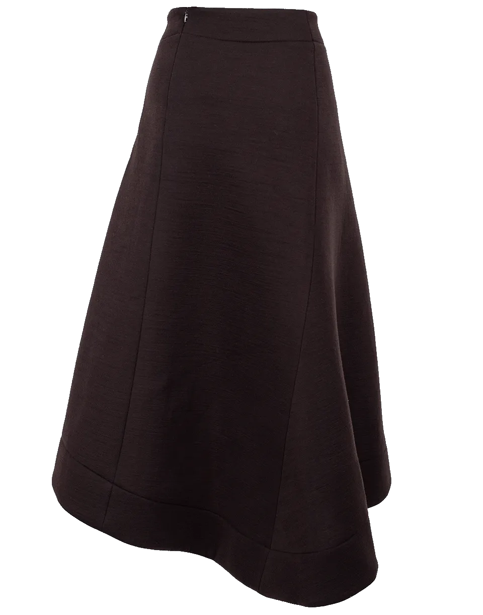 Jersey A-Line Skirt