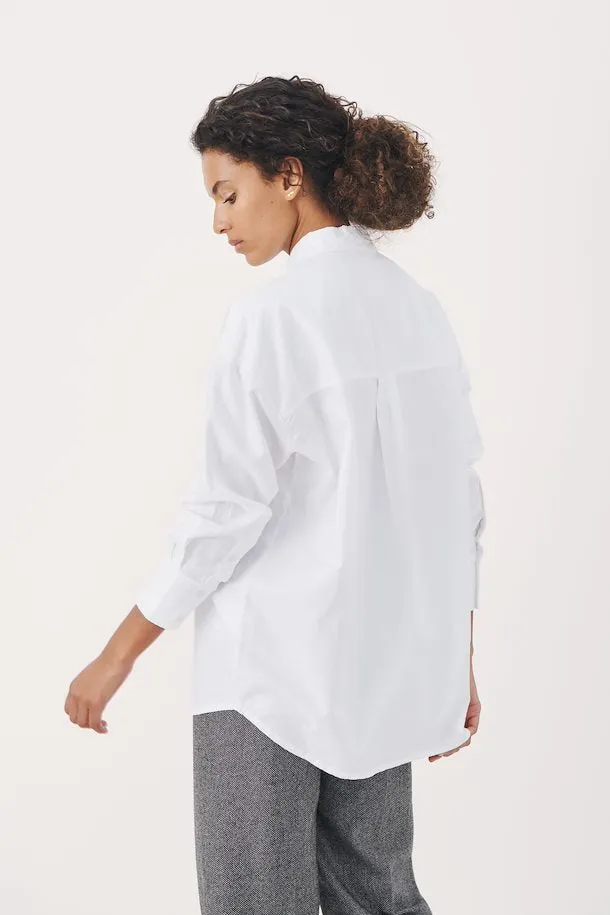 The Regan Shirt by Part Two - Bright White