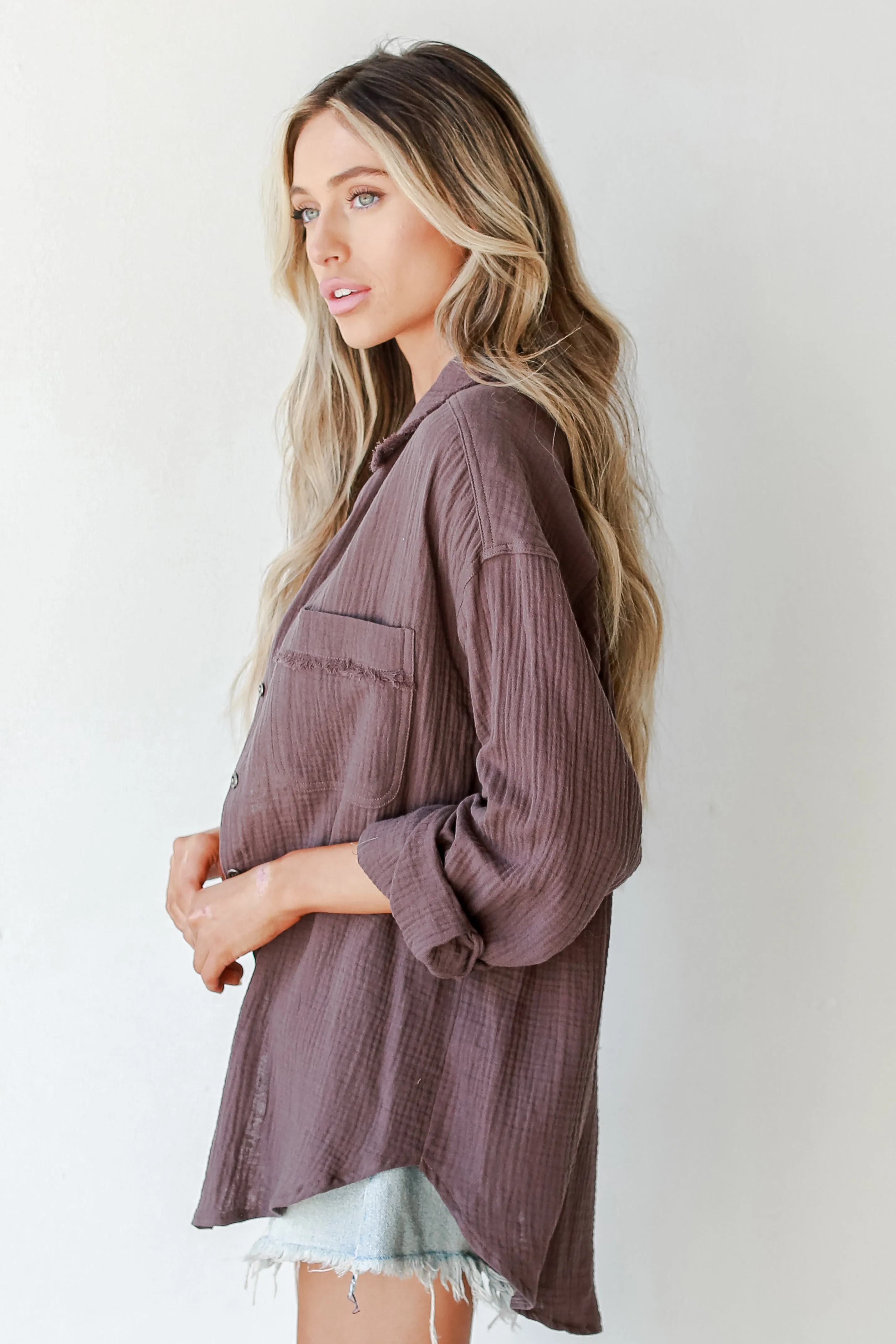 Upgrade To Chic Linen Blouse